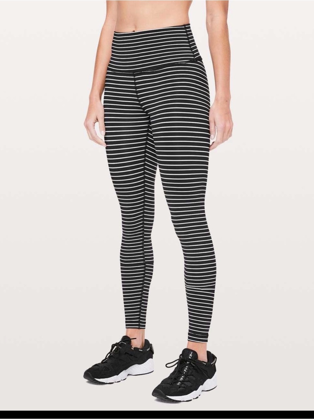 Lululemon athletica Wunder Under HighRise 28” Leggings - Parallel Stripe - 8